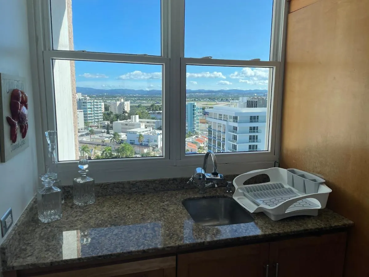 Apartman 2 Bedroom 1 Bathroom Direct Beach Access Apt. San Juan Puerto Rico