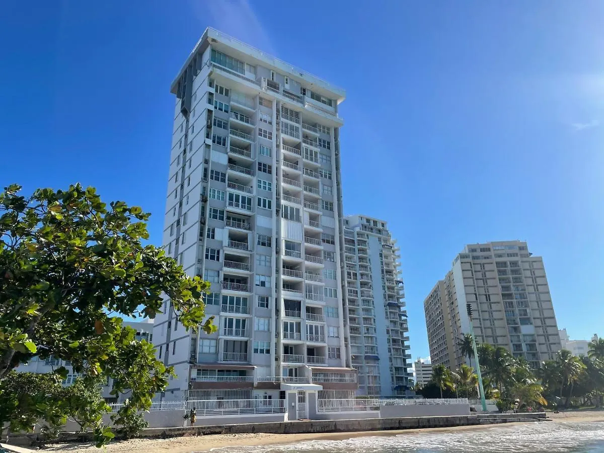 Apartman 2 Bedroom 1 Bathroom Direct Beach Access Apt. San Juan Puerto Rico
